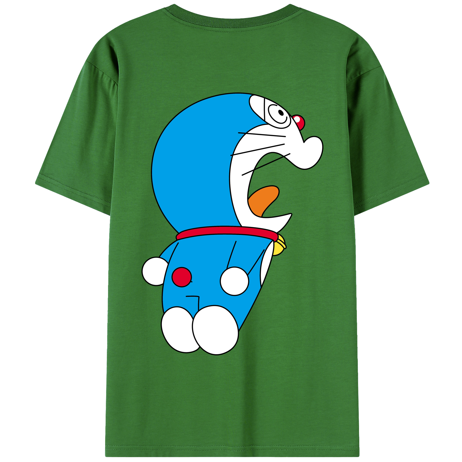 （画像用） ドラえもん Doraemon レディース半袖Tシャツ(バックプリント)